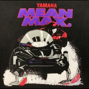 Vintage Yamaha Max snowmobile shirt